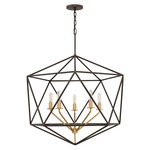 Astrid Chandelier - Metallic Matte Bronze