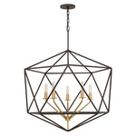 Astrid Chandelier - Metallic Matte Bronze