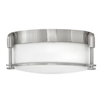 Colbin Ceiling Light - Brushed Nickel / Etched Opal