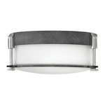 Colbin Ceiling Light - Aged Zinc / Etched Opal