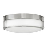 Colbin Ceiling Light - Brushed Nickel / Etched Opal