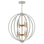 Euclid Chandelier - Cement Grey