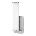 Simi Wall Light - Brushed Nickel / Etched Opal