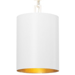 Alston Round Pendant - Matte White