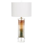 Stardust Table Lamp - Brown / Off White
