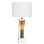 Stardust Table Lamp - Brown / Off White