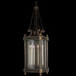 Beekman Place Outdoor Pendant - Woodland Brown / Seedy Glass