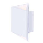 Alumilux Facet Outdoor Wall Sconce - White