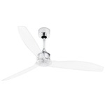 Just Fan Ceiling Fan w/ Transparent Blades - Transparent / Transparent