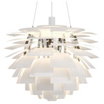 PH Artichoke LED Pendant - White