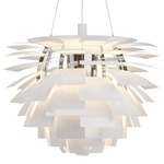 PH Artichoke LED Pendant - White