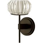 Domi Wall Light - Bronze / Clear