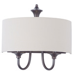 Bongo Wall Light - Oil Rubbed Bronze / Oatmeal