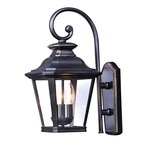 Knoxville Outdoor Wall Light - Bronze / Clear
