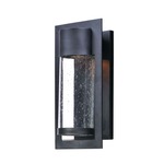 Focus Outdoor Wall Light - Black / Bubble