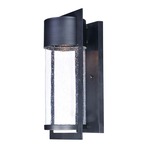 Focus Outdoor Wall Light - Black / Bubble