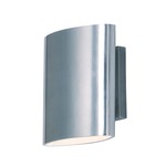 Lightray 86152 LED Outdoor Wall Light - Brushed Aluminum