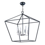 Abode Chandelier - Textured Black