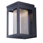 Salon Outdoor Wall Light - Black / Mesh