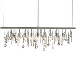 Crystal Linear Suspension - Chrome / Crystal