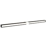 Tie Stix Wood Fixed Warm Dim Wall Light - White / Wood Espresso