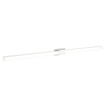 Tie Stix Metal Fixed Warm Dim Wall Light - White / White