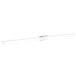 Tie Stix Metal Fixed Wall Light - White / White