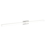 Tie Stix Metal Fixed Warm Dim Wall Light - White / White