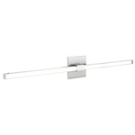 Tie Stix Metal Fixed Wall Light - Chrome / Chrome