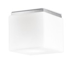 Cubi Wall / Ceiling Light - Gray / Satin White