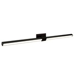 Tie Stix Metal Linear Adjustable Wall Light - Antique Bronze / Satin Black