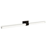 Tie Stix Metal Linear Adjustable Wall Light - Antique Bronze / Chrome