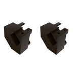 Light Channel LC45 45Deg End Cap/Pair - Antique Bronze