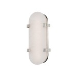 Skylar Wall Sconce - Polished Nickel / Alabaster