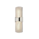 Valencia Wall Sconce - Polished Nickel / Alabaster