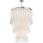 Tyrell Multi Tier Pendant - Polished Nickel