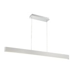 Volo Linear Pendant - Brushed Aluminum / Frosted