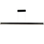 Volo Linear Pendant - Black / Frosted