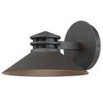 Sodor Outdoor Dark Sky Wall Light - Bronze