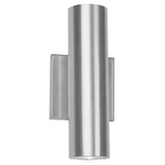 Caliber Outdoor Up or Down Wall Light - Brushed Aluminum