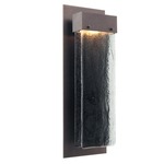 Parallel Wall Sconce - Flat Bronze / Smoke Granite