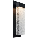 Parallel Wall Sconce - Matte Black / Clear Rimelight