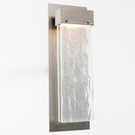 Parallel Wall Sconce - Metallic Beige Silver / Clear Granite