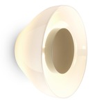 Aura Wall Sconce - Black / Opal