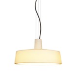 Soho Small Pendant - White / White