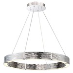 Zelda Chandelier - Polished Nickel