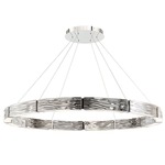 Zelda Chandelier - Polished Nickel