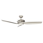 Spyra Ceiling Fan with Light - Brushed Nickel