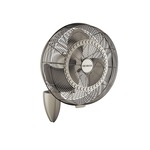 Pola Indoor / Outdoor Wall Fan - Brushed Nickel