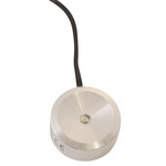 Dot Round LED Undercabinet Puck Light - Satin Aluminum